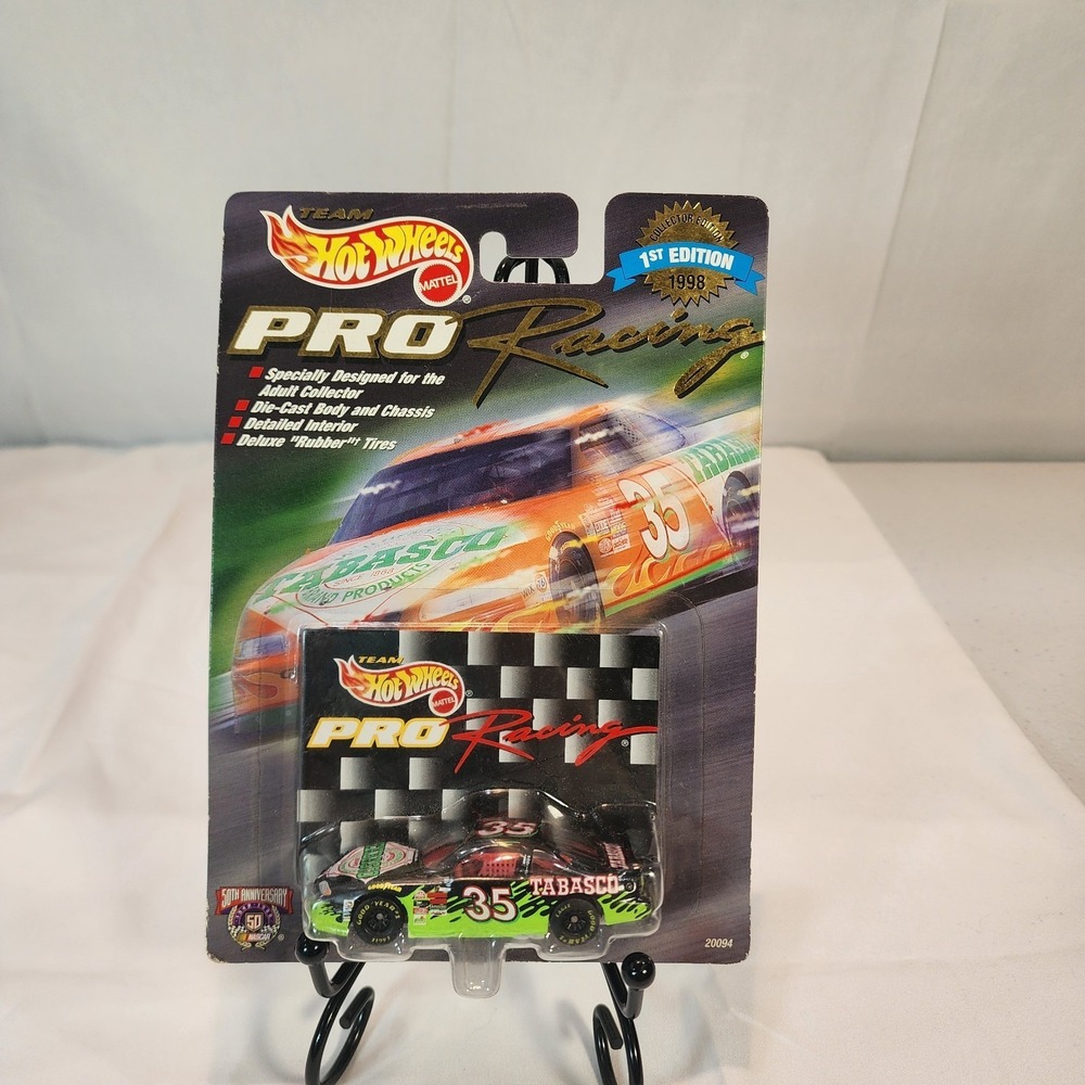Pro Racing 1998 HW Todd Bodine #35 1st Edition TABASCO Car NASCAR Die Cast NIP